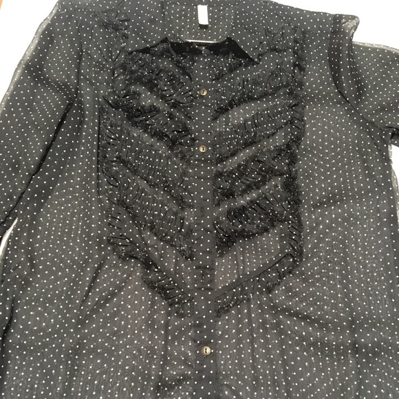 Free People blouse Sz M - Picture 6 of 8